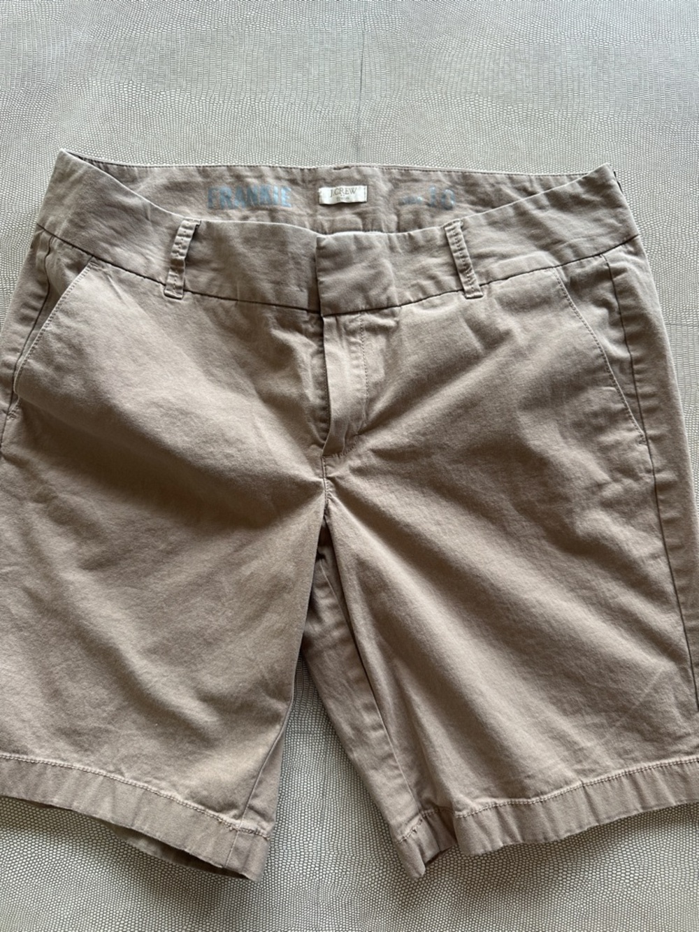 J. Crew Khaki Cotton Chino Shorts